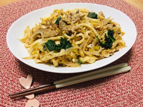 【フライパン１つで完成☆】ソース香る焼きうどん♪